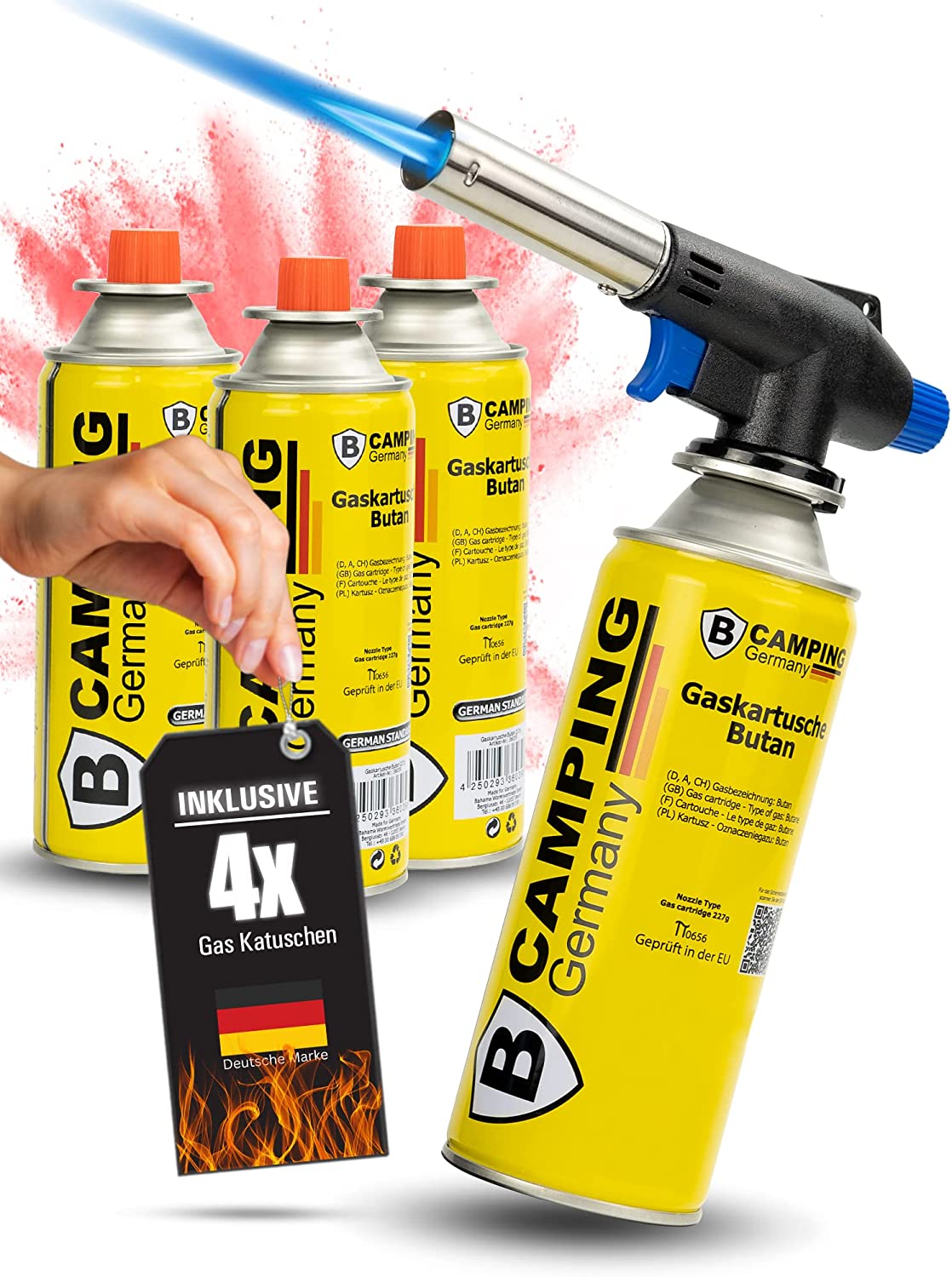 gasbrenner-inkl-8-gaskartuschen-robuster-bunsenbrenner-mit-kartuschen-1-flammig
